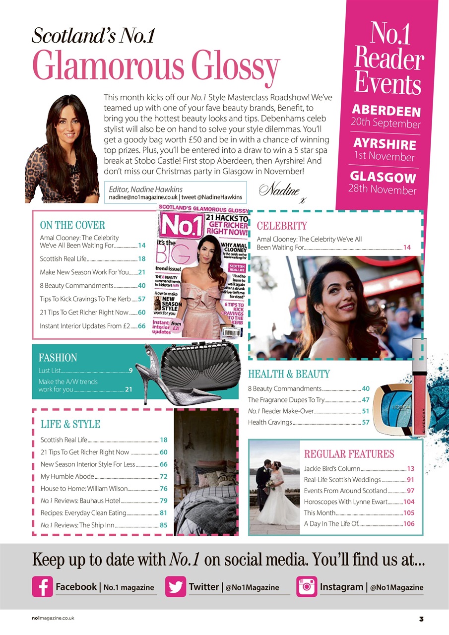 Number 1 Magazine Preview Pages