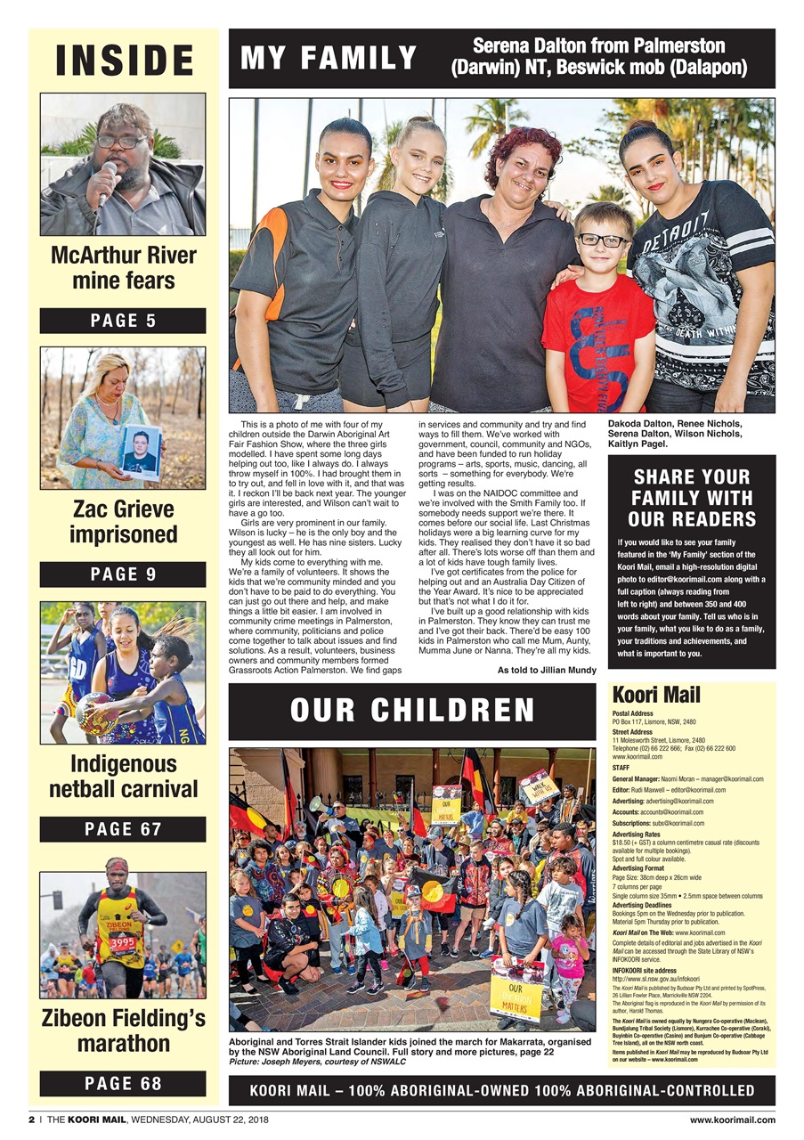 Koori Mail Preview Pages