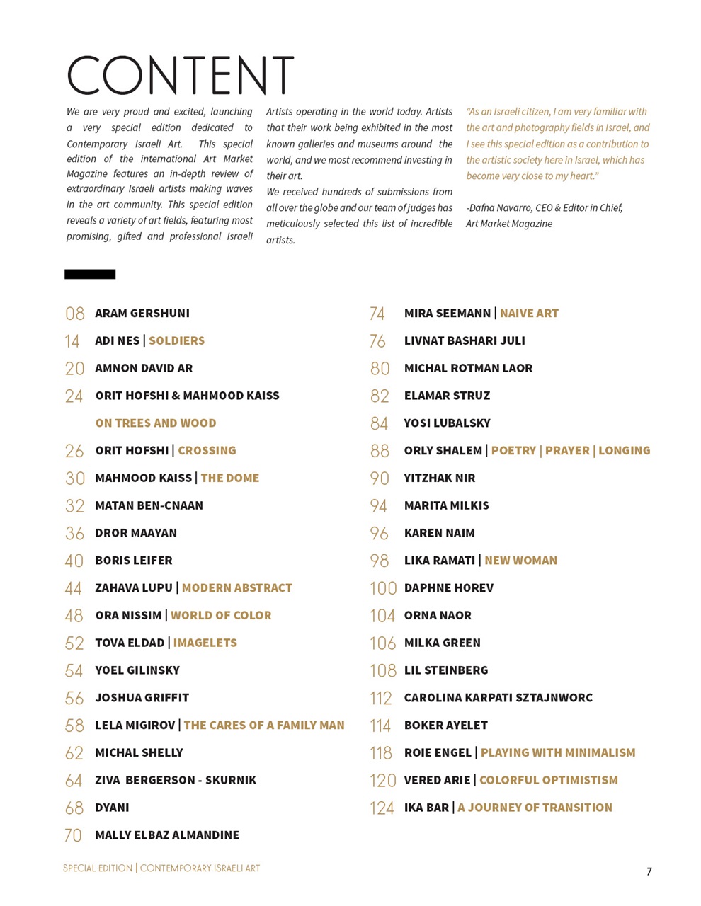 Art Market Magazine Preview Pages