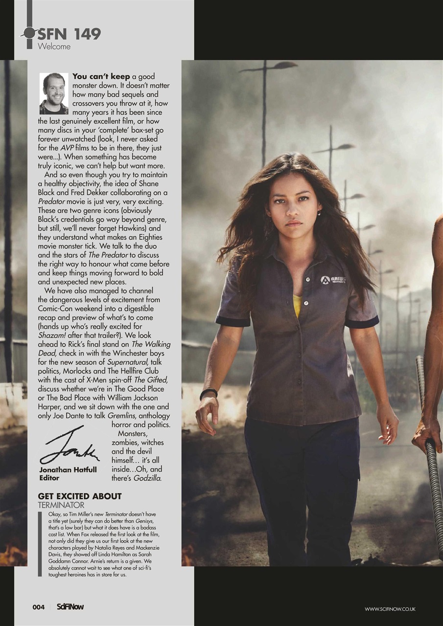 SciFiNow Preview Pages