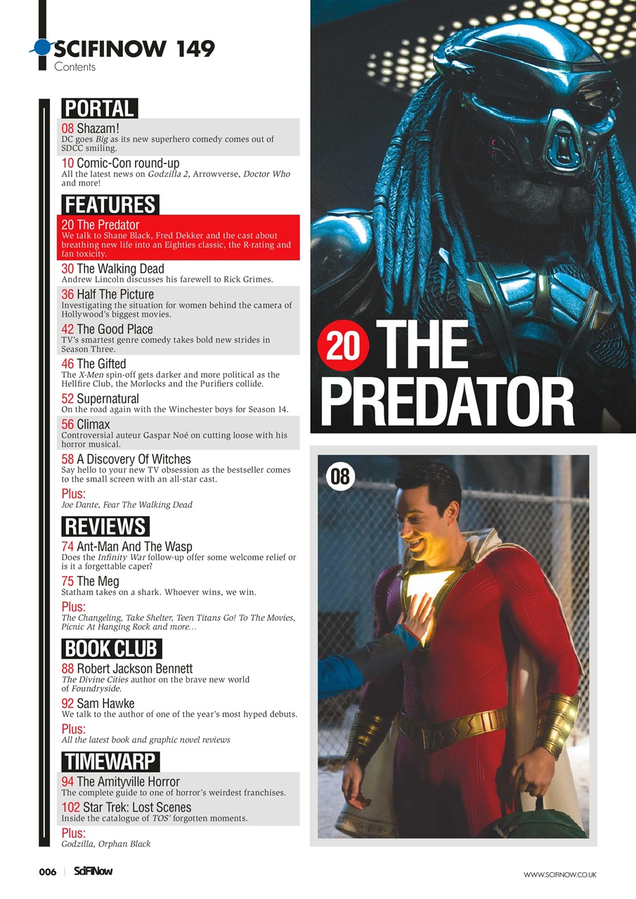 SciFiNow Preview Pages