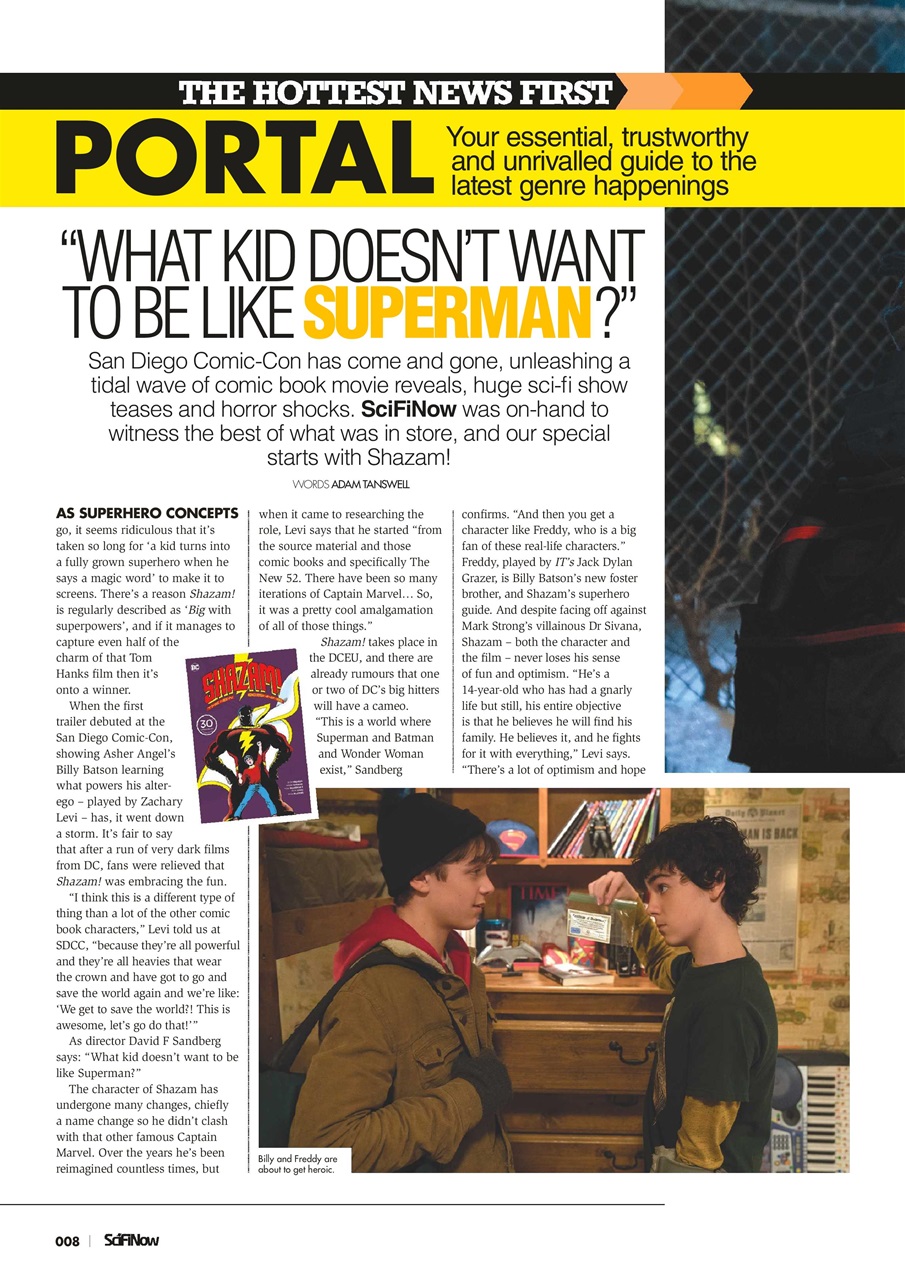 SciFiNow Preview Pages