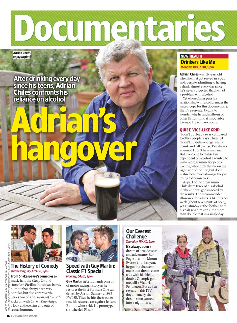 TV & Satellite Week Preview Pages