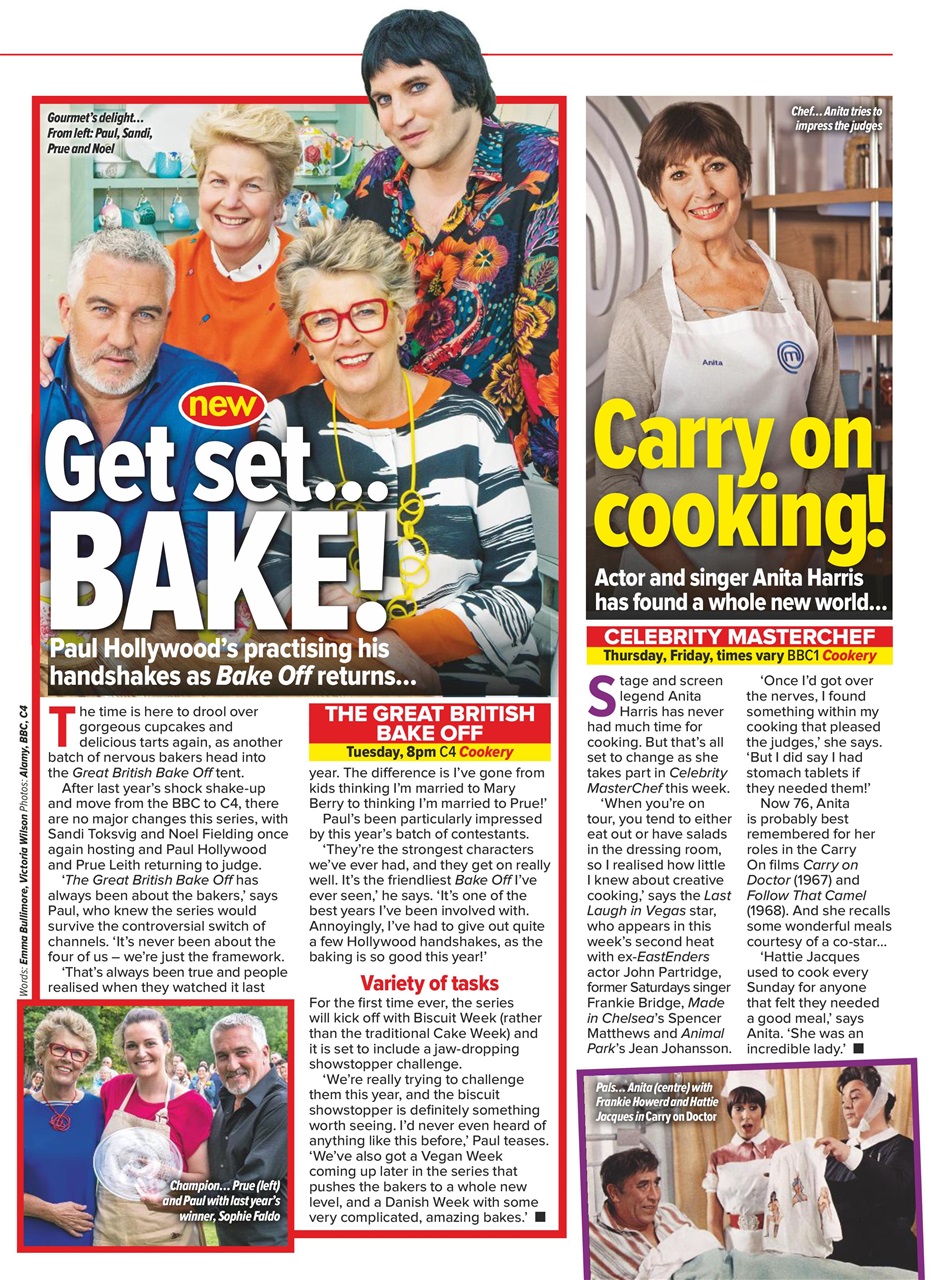 What's on TV Preview Pages
