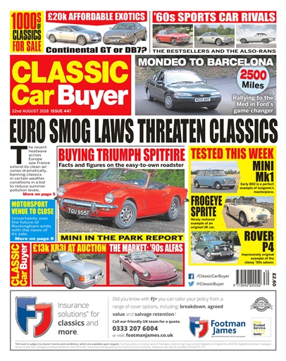 Classic Car Buyer issue 