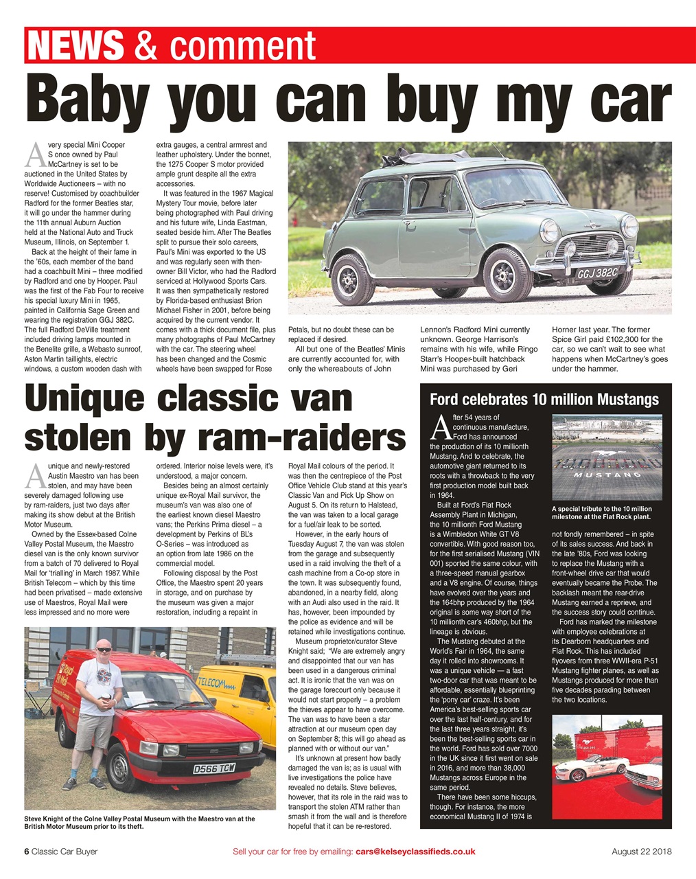 Classic Car Buyer Preview Pages