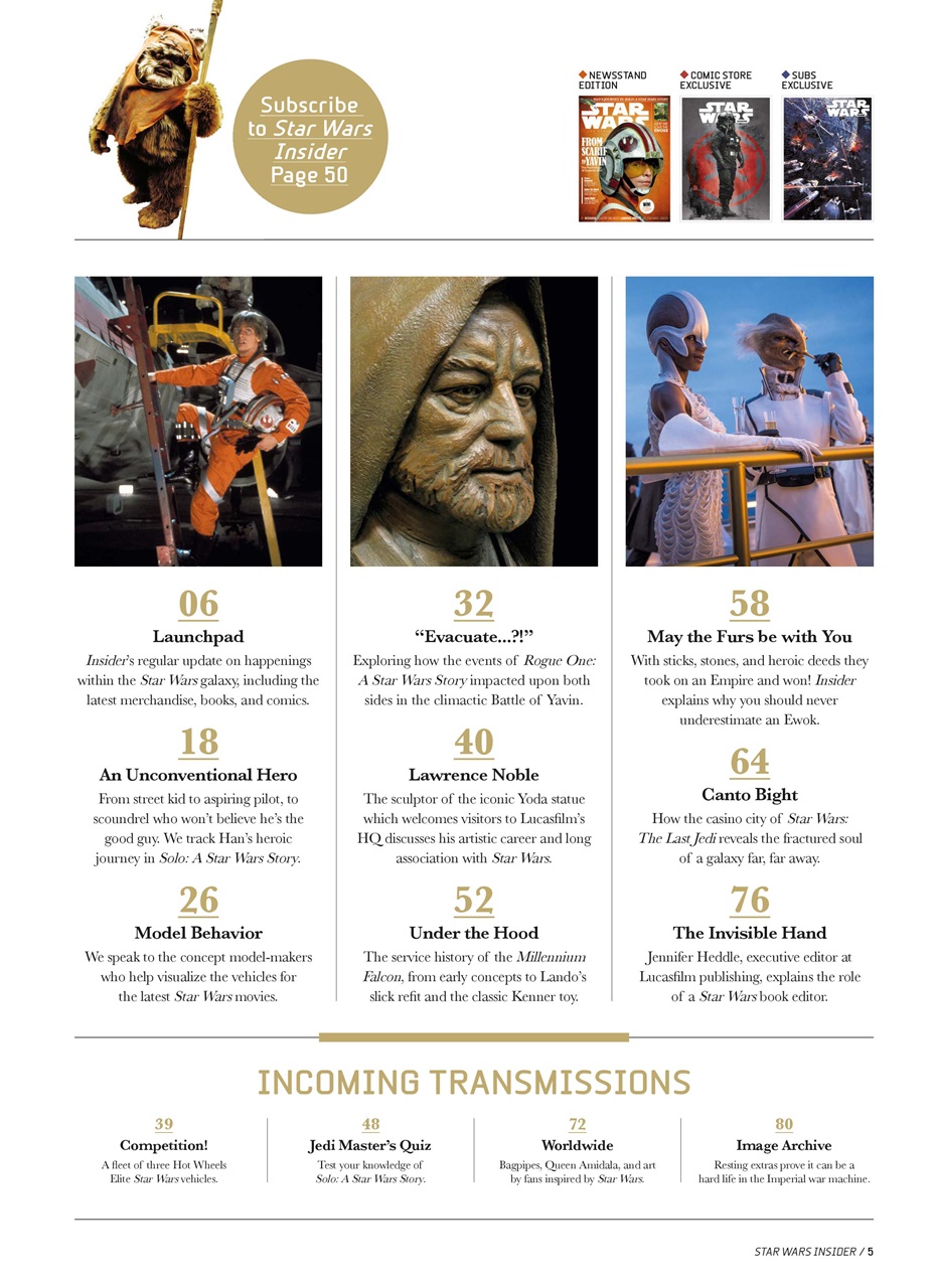 Star Wars Insider Preview Pages