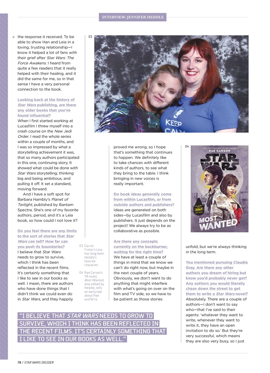 Star Wars Insider Preview Pages