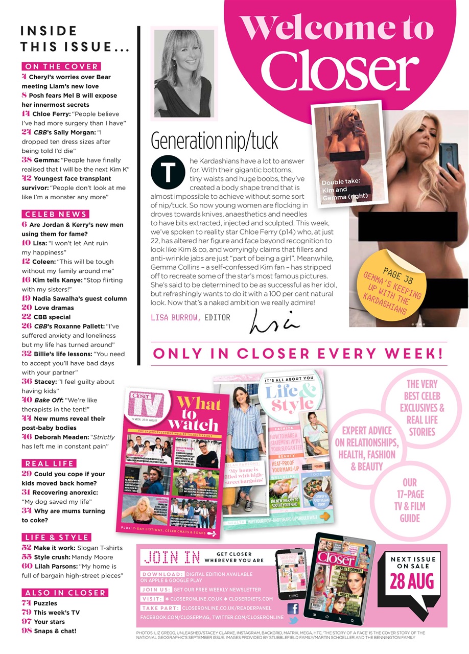 Closer Preview Pages