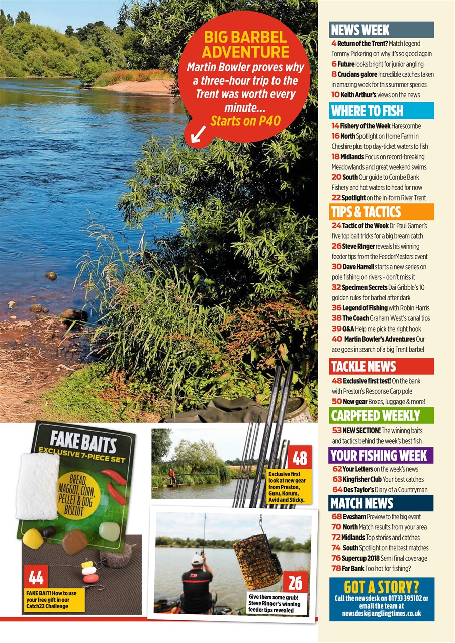 Angling Times Preview Pages