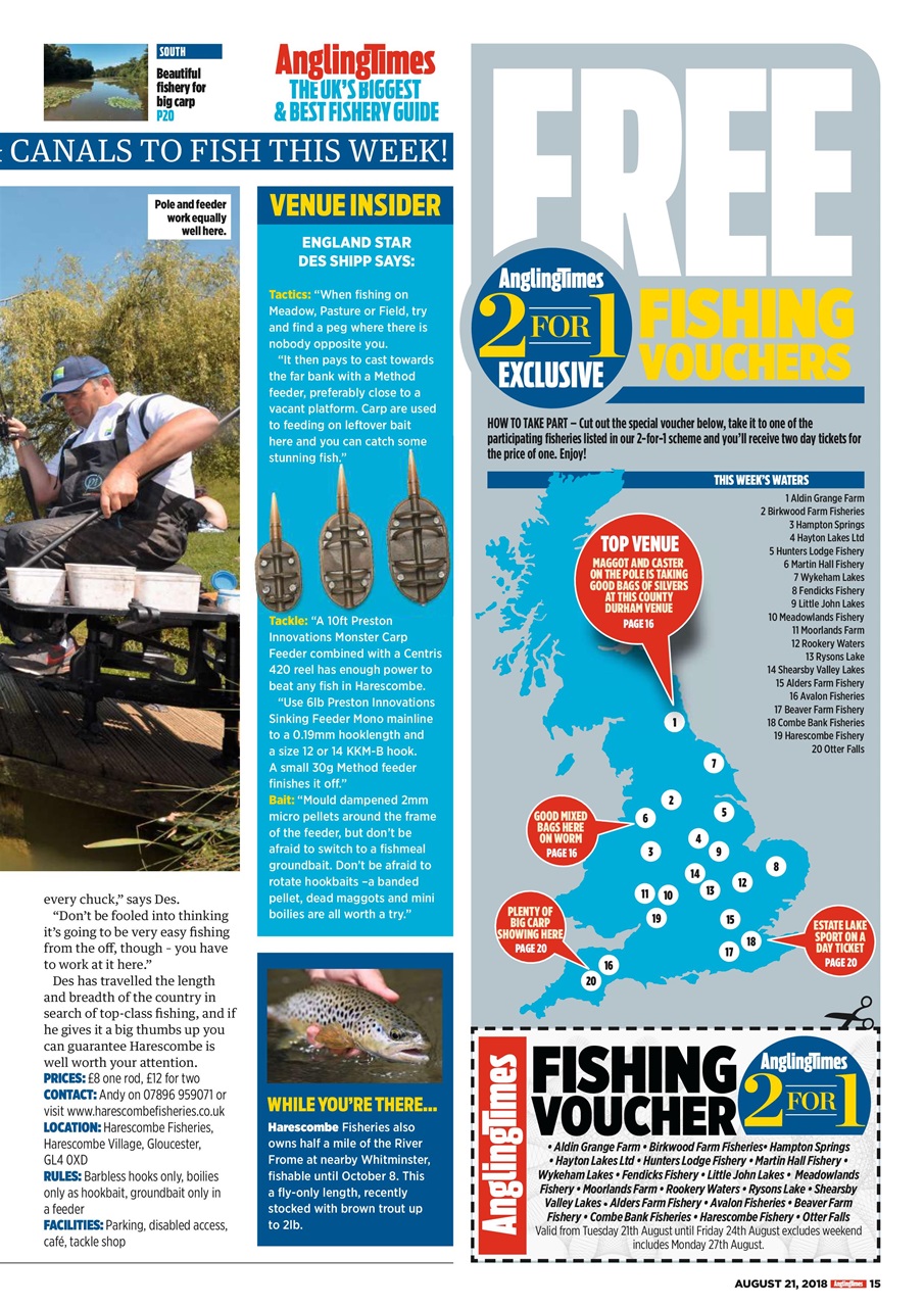 Angling Times Preview Pages