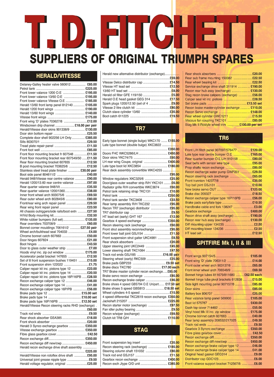 Triumph World Preview Pages