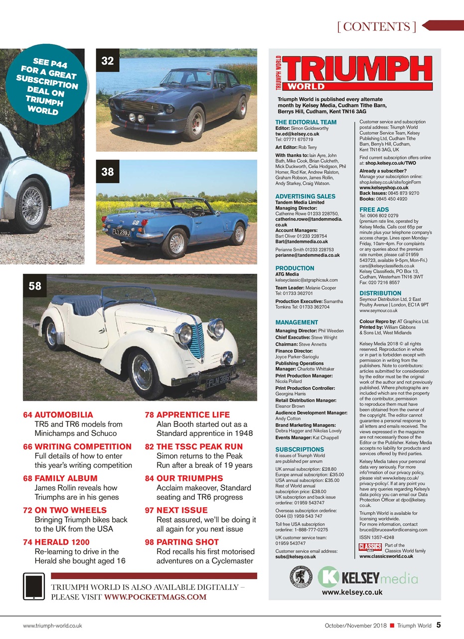 Triumph World Preview Pages