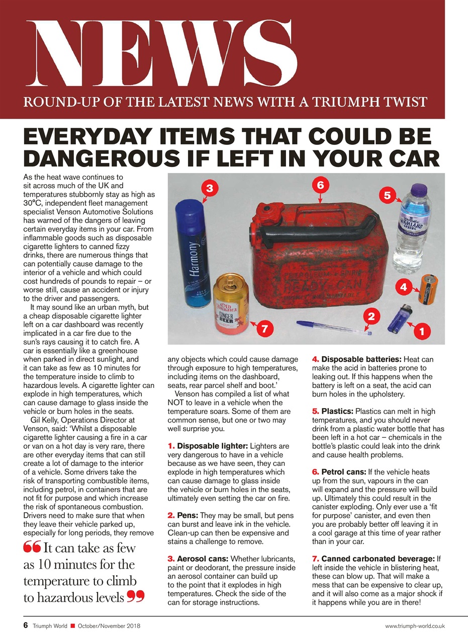 Triumph World Preview Pages