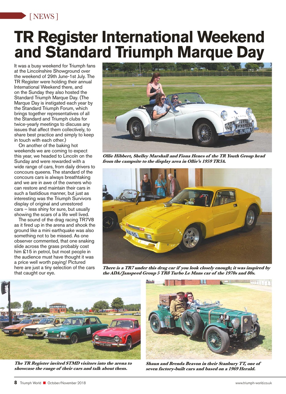 Triumph World Preview Pages