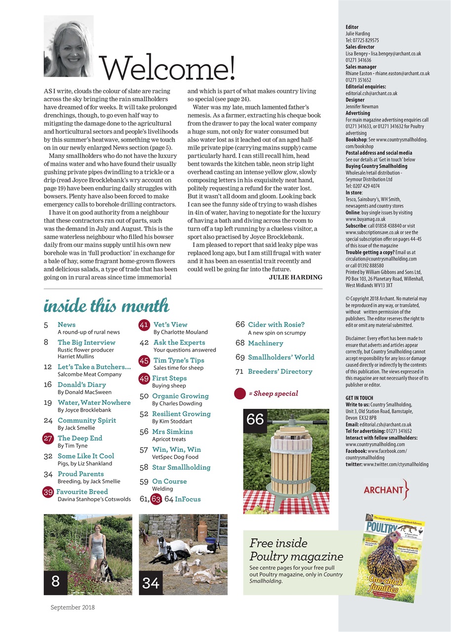 The Country Smallholder Preview Pages