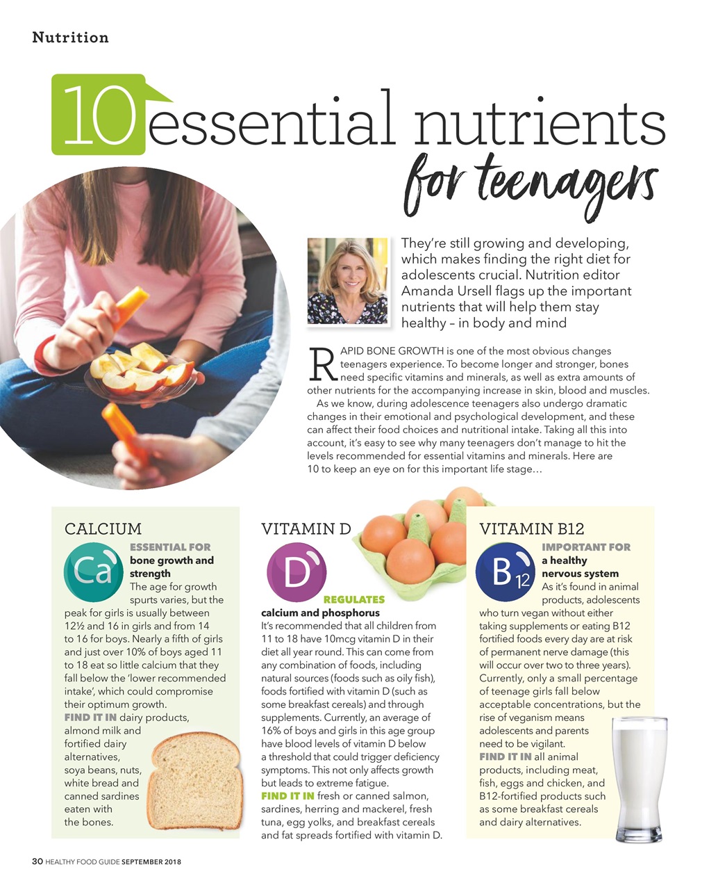 Healthy Food Guide Preview Pages