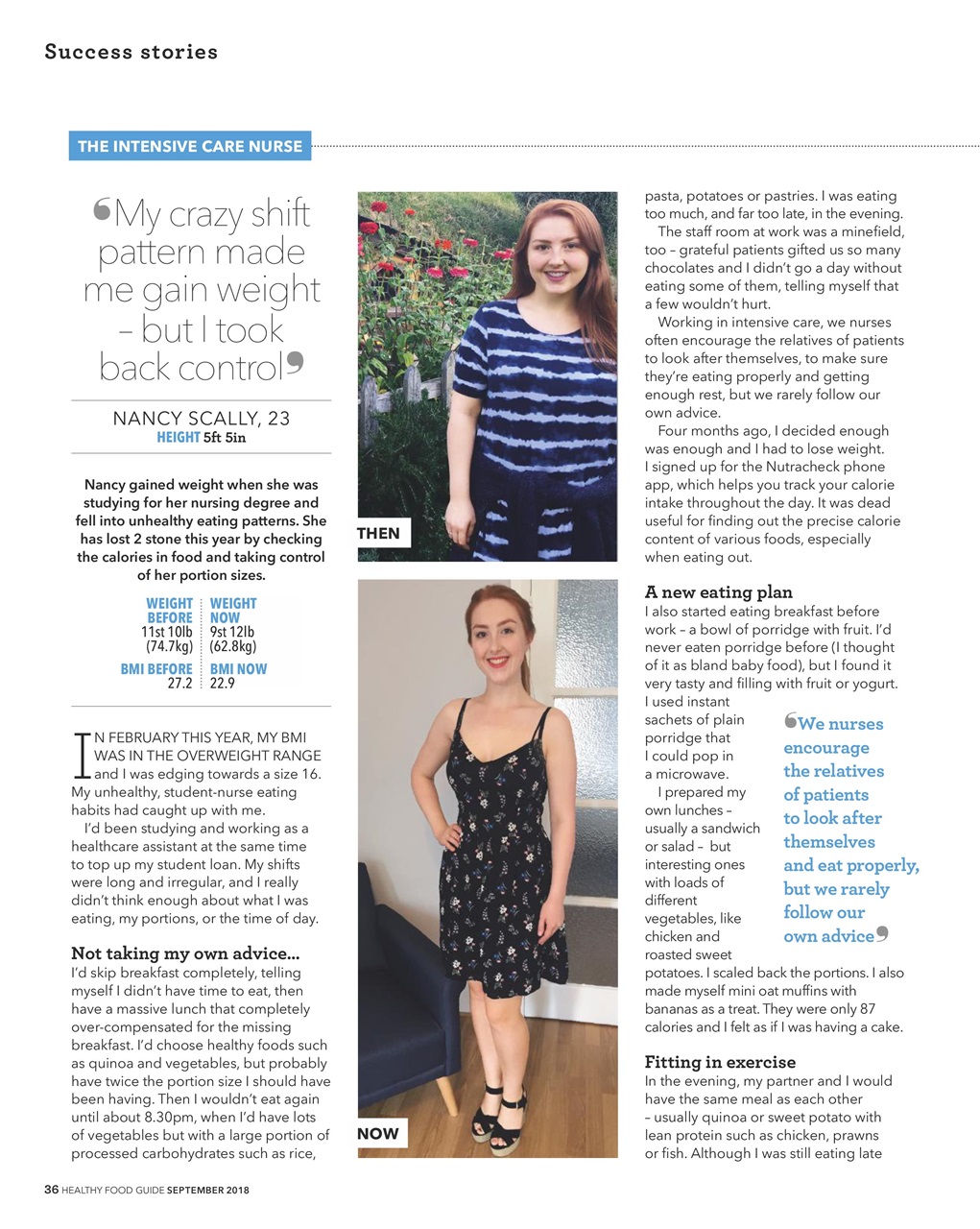 Healthy Food Guide Preview Pages