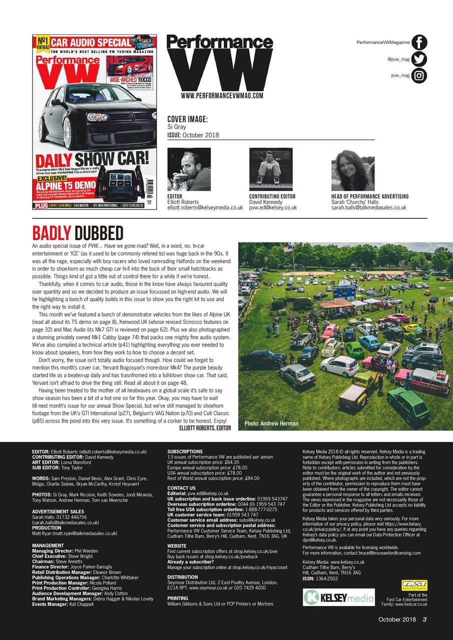 Performance VW Preview Pages