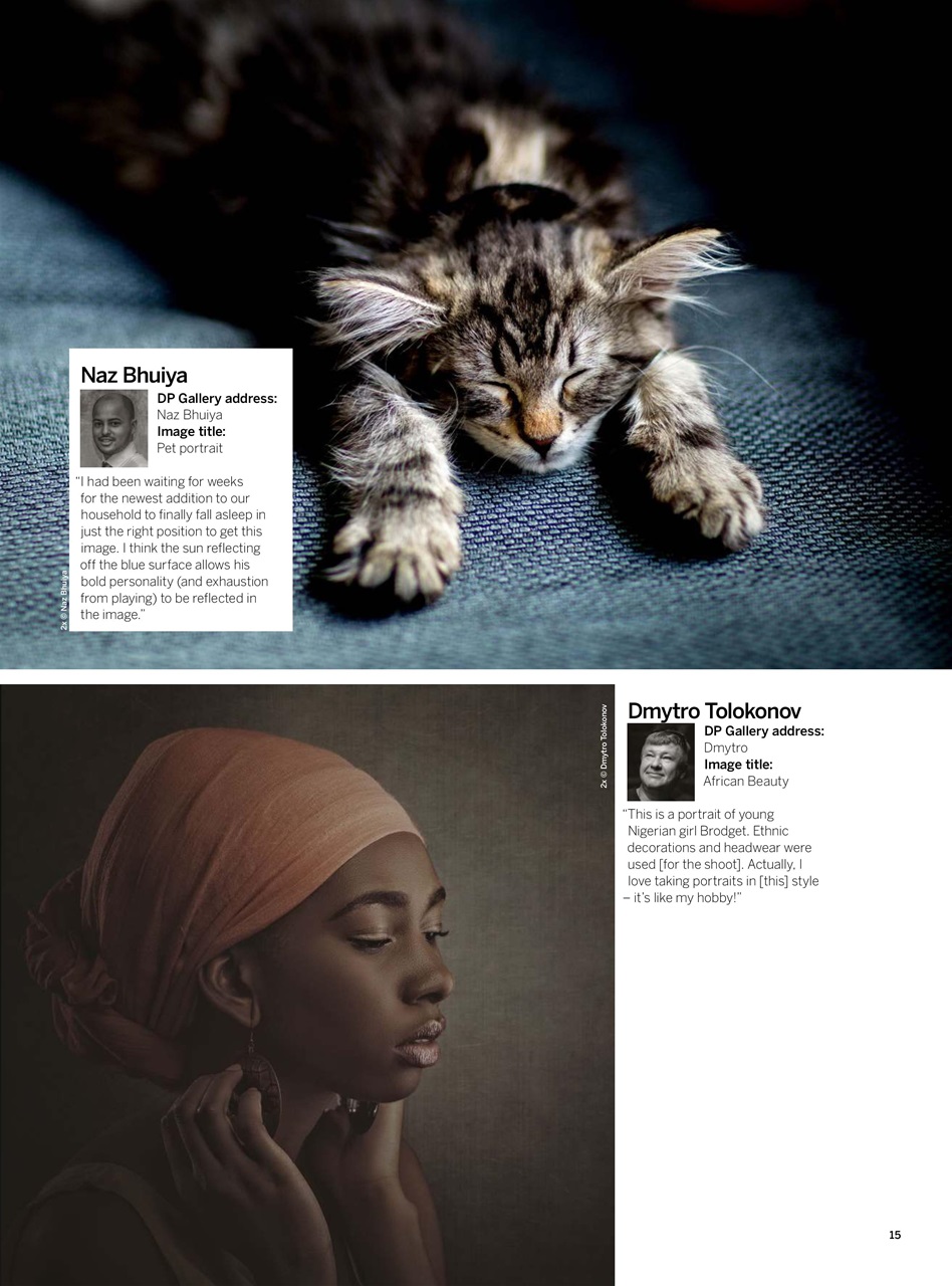 Digital Photographer Preview Pages