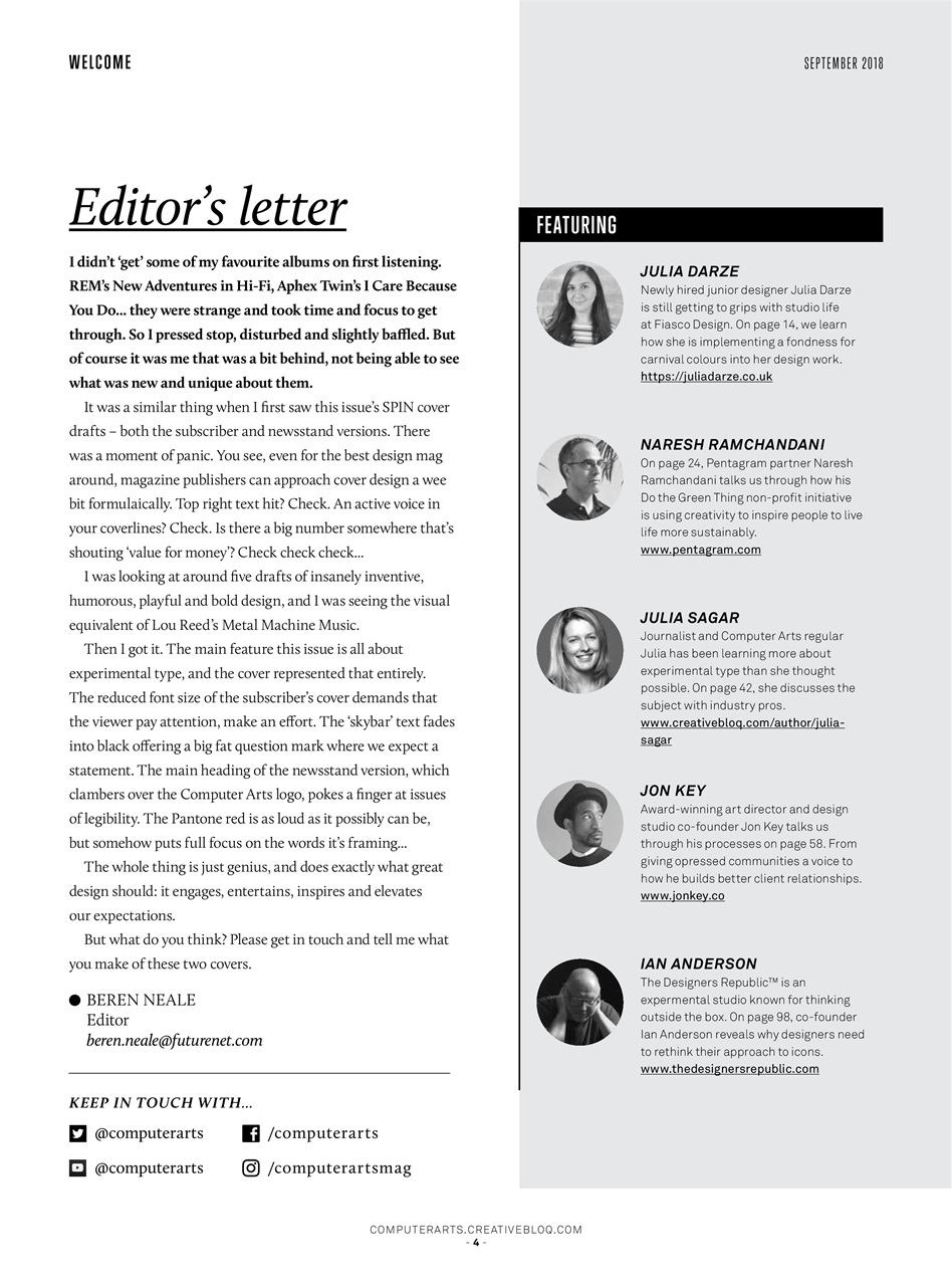 Computer Arts Preview Pages