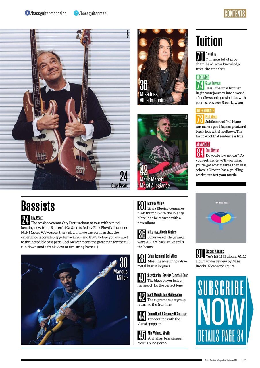Bass Player UK Preview Pages
