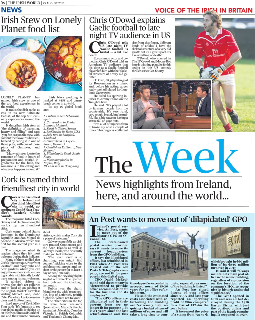 Irish World Preview Pages