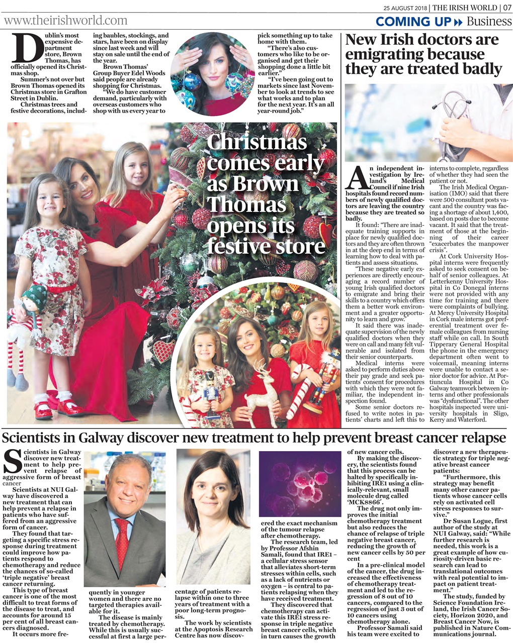 Irish World Preview Pages