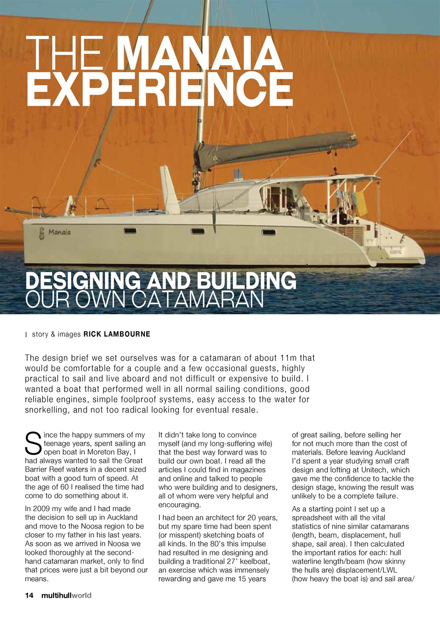 Multihull World Preview Pages