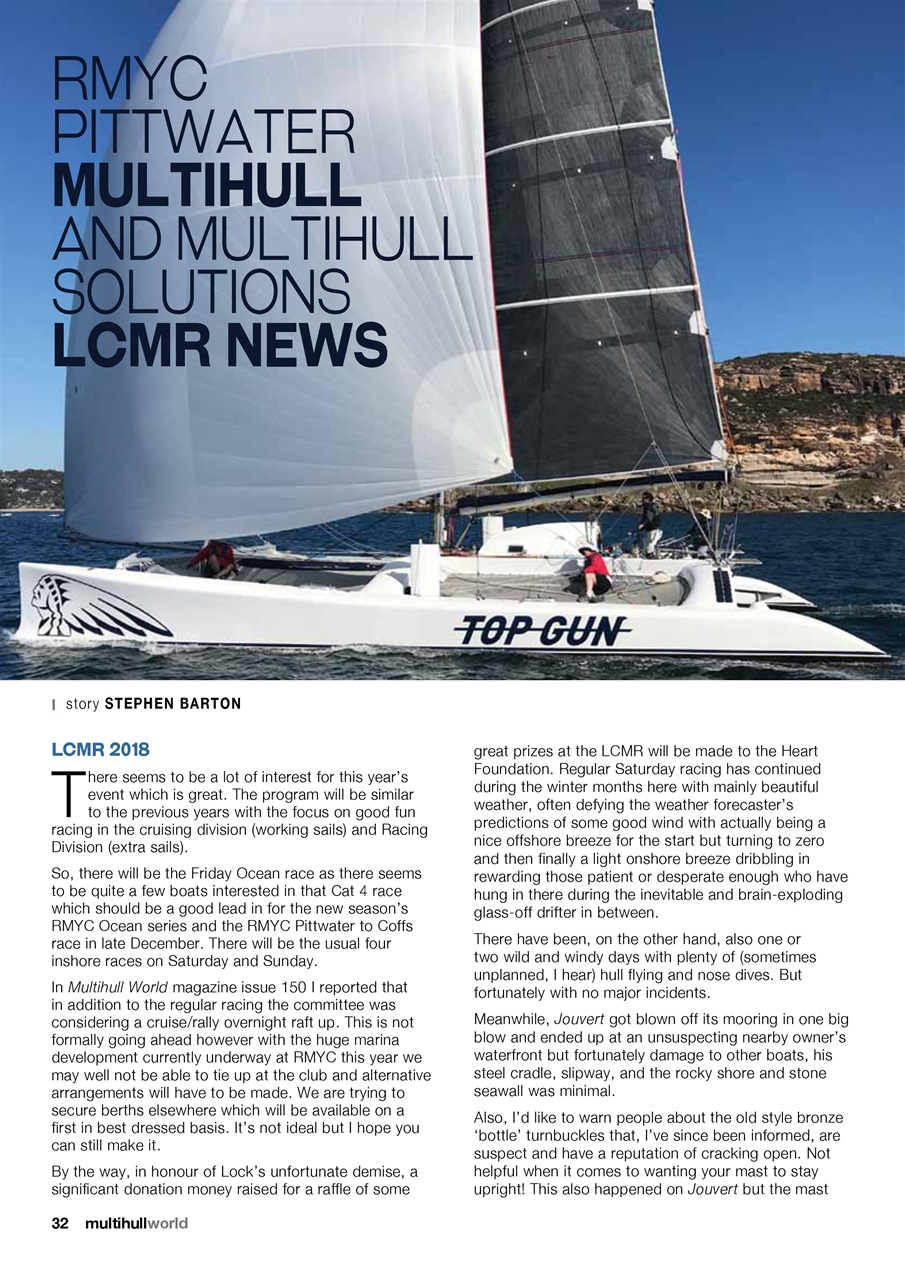 Multihull World Preview Pages