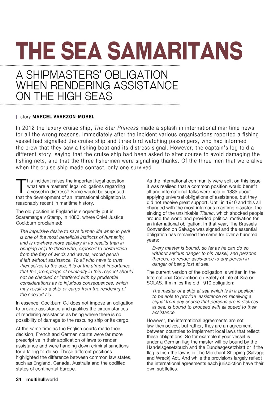 Multihull World Preview Pages