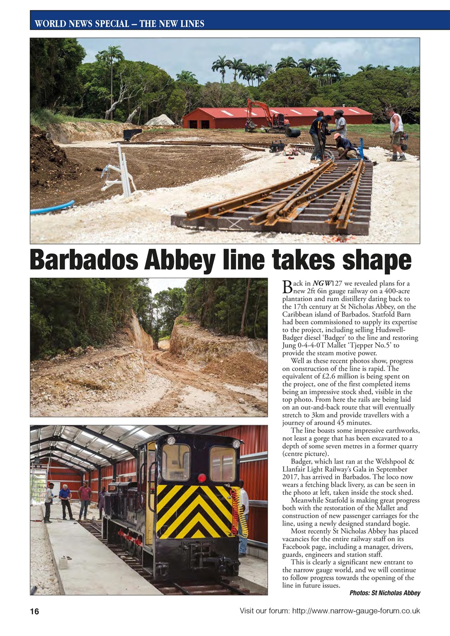 Narrow Gauge World Preview Pages