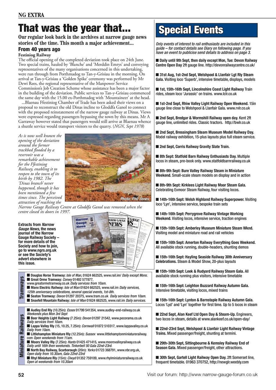 Narrow Gauge World Preview Pages