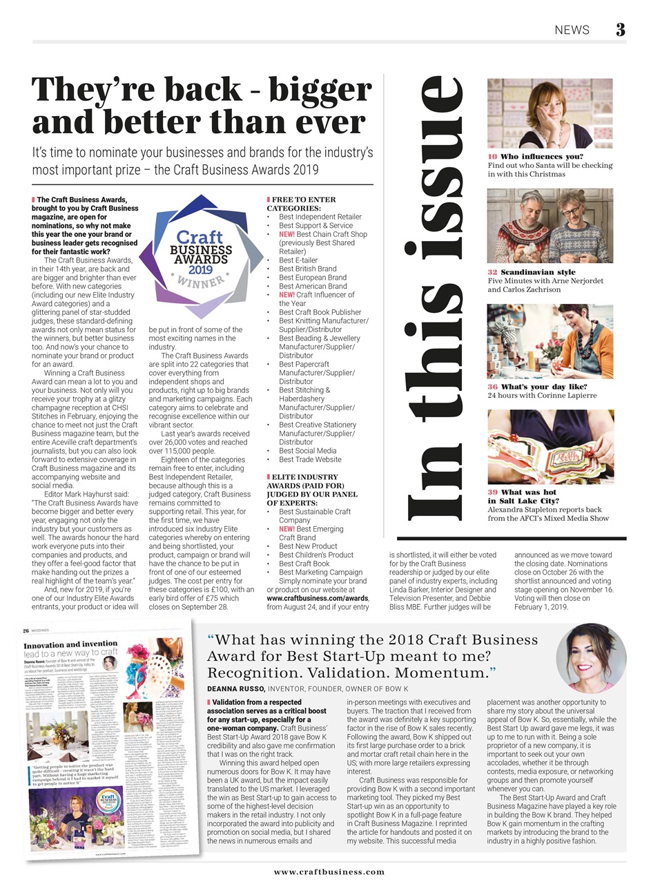 Craft Business Preview Pages