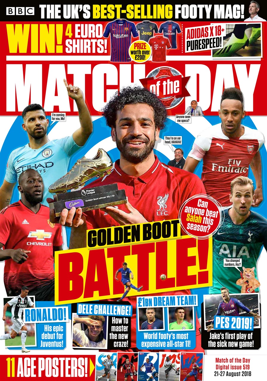 Match of the Day Preview Pages