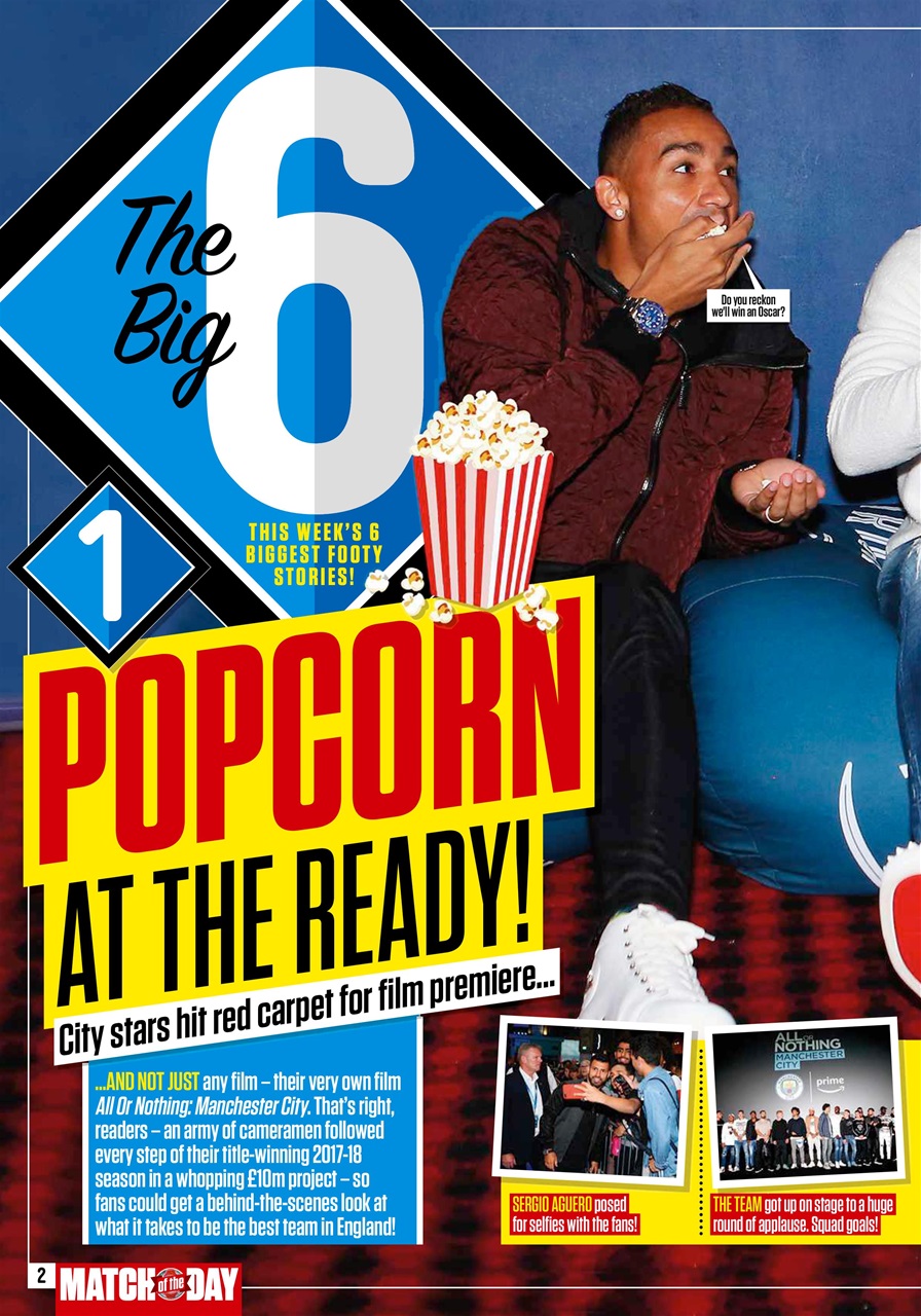 Match of the Day Preview Pages