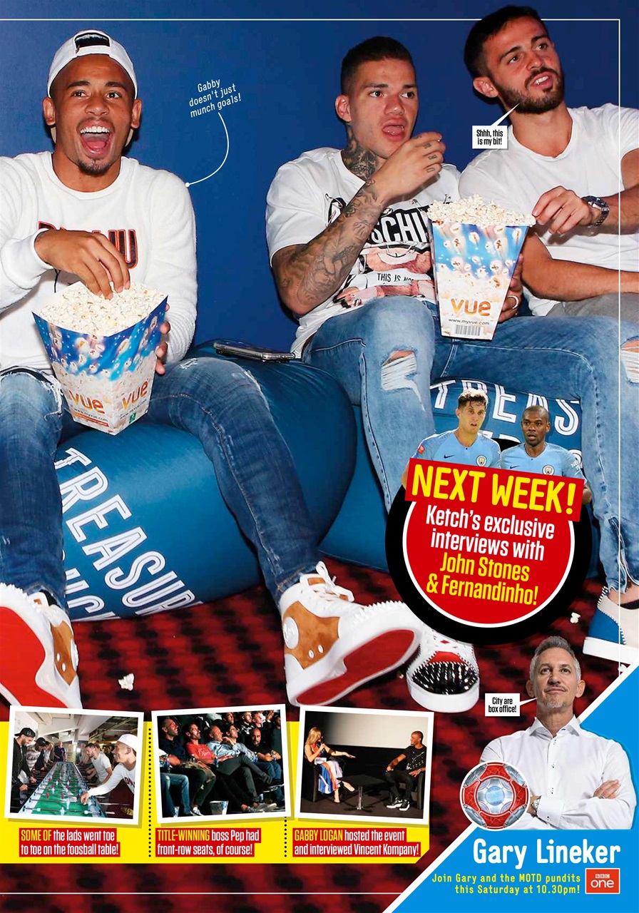 Match of the Day Preview Pages