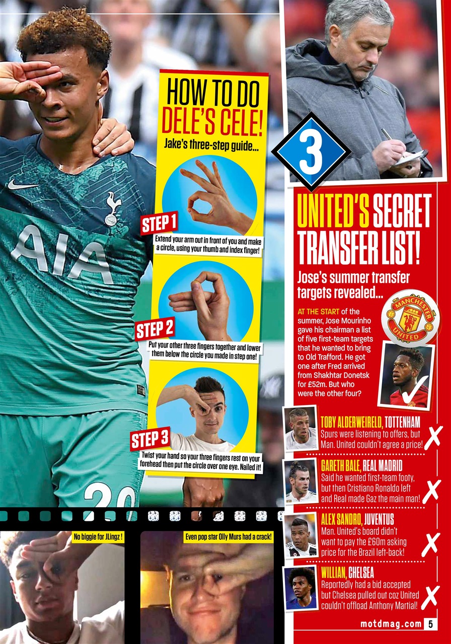 Match of the Day Preview Pages