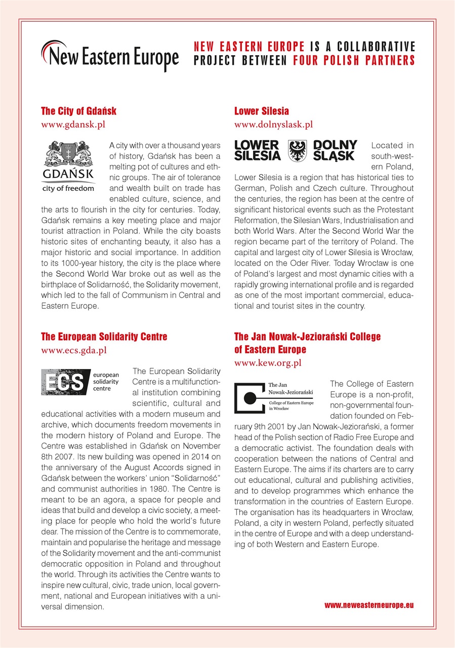 New Eastern Europe Preview Pages