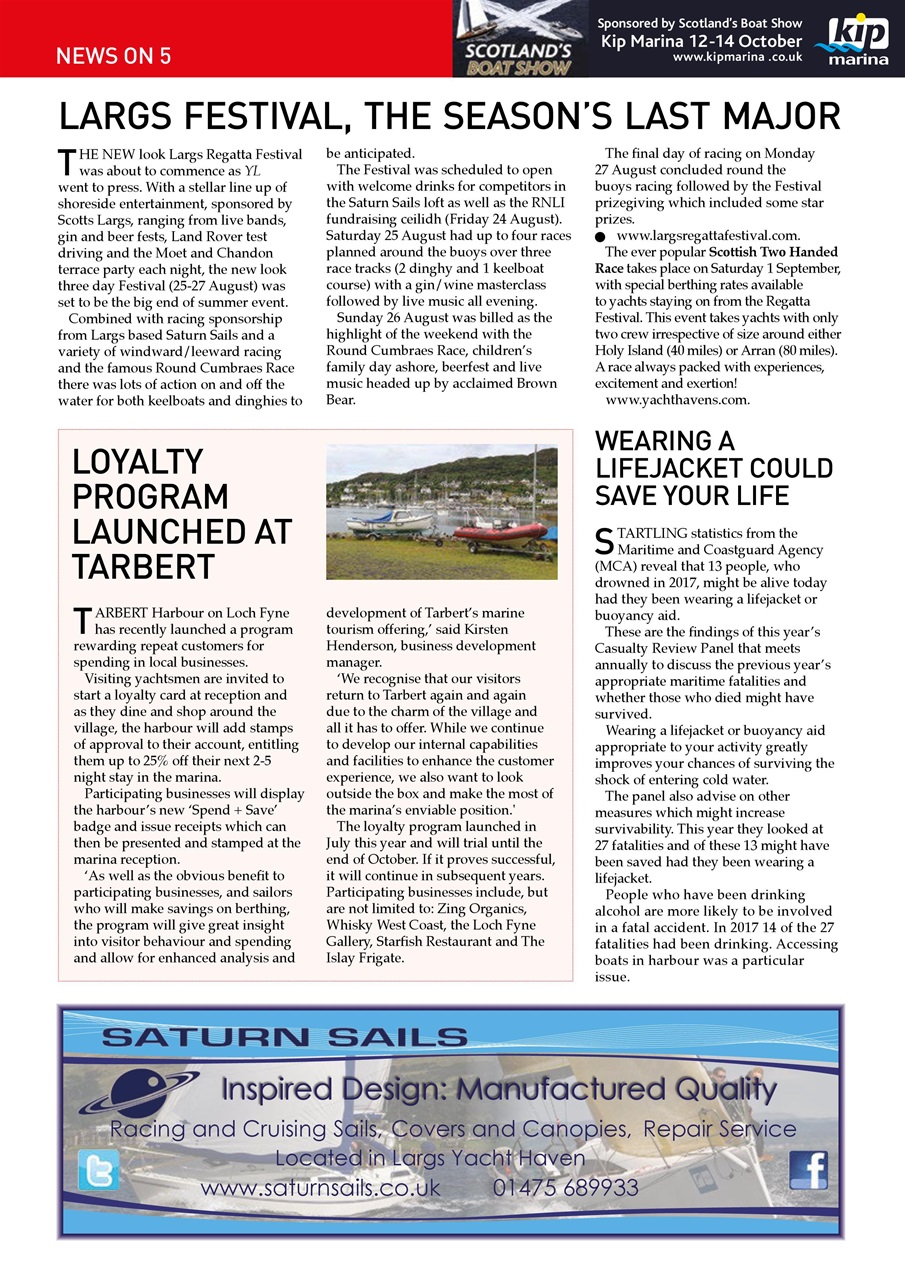 Yachting Life Preview Pages