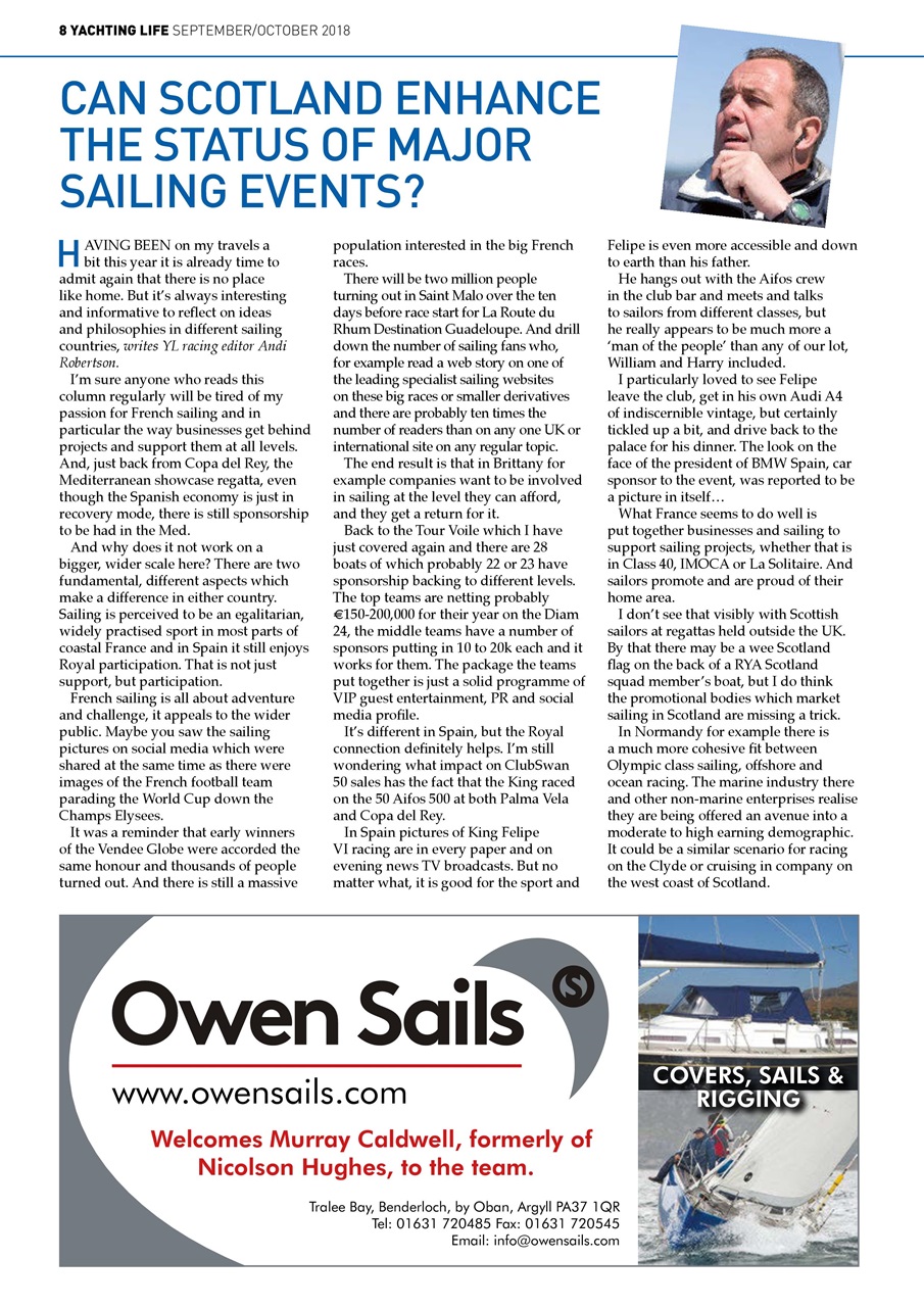 Yachting Life Preview Pages