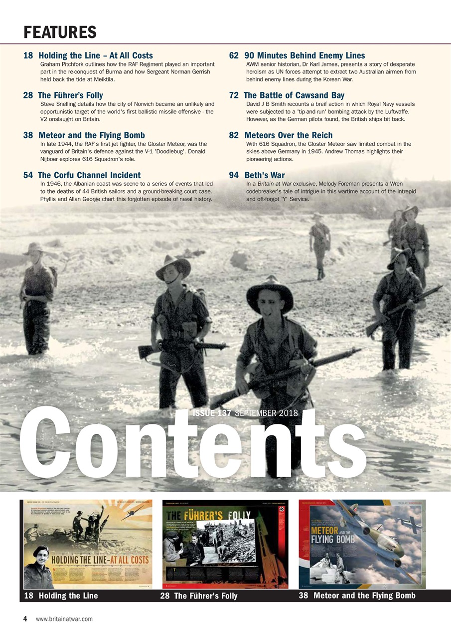 Britain at War Magazine Preview Pages