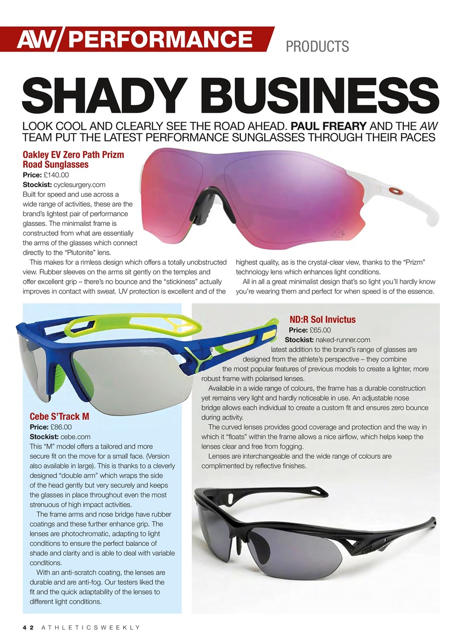 AW – Athletics Weekly Magazine Preview Pages