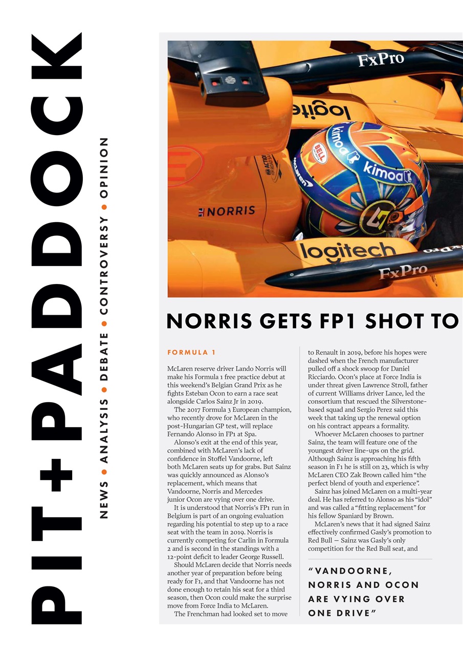 Autosport Preview Pages