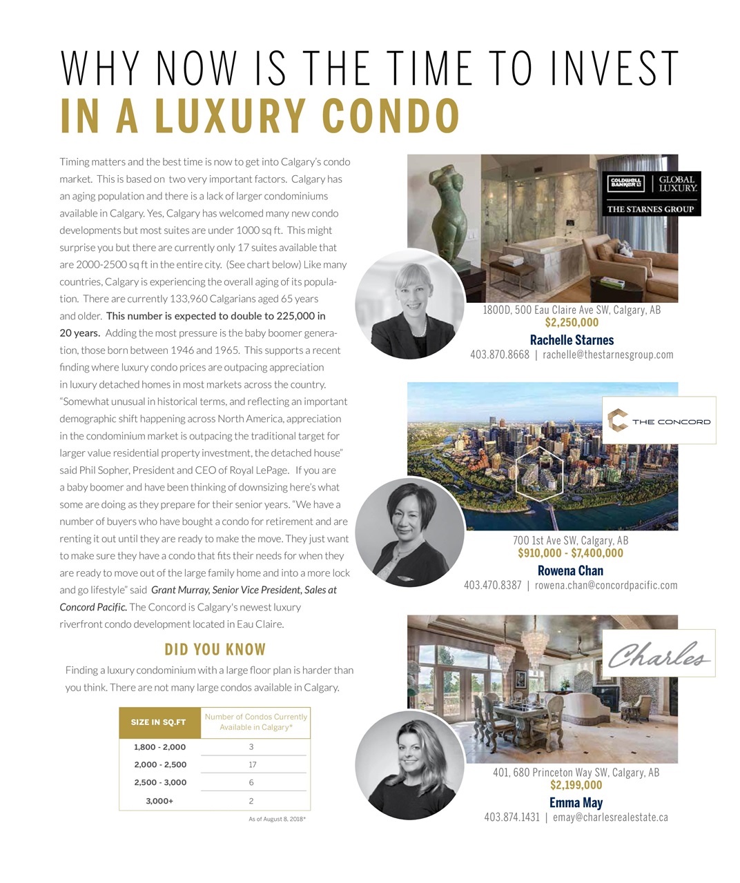 Avenue Calgary Preview Pages