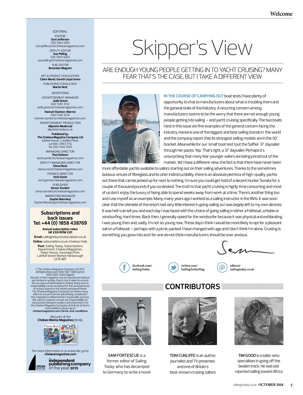 Sailing Today Preview Pages