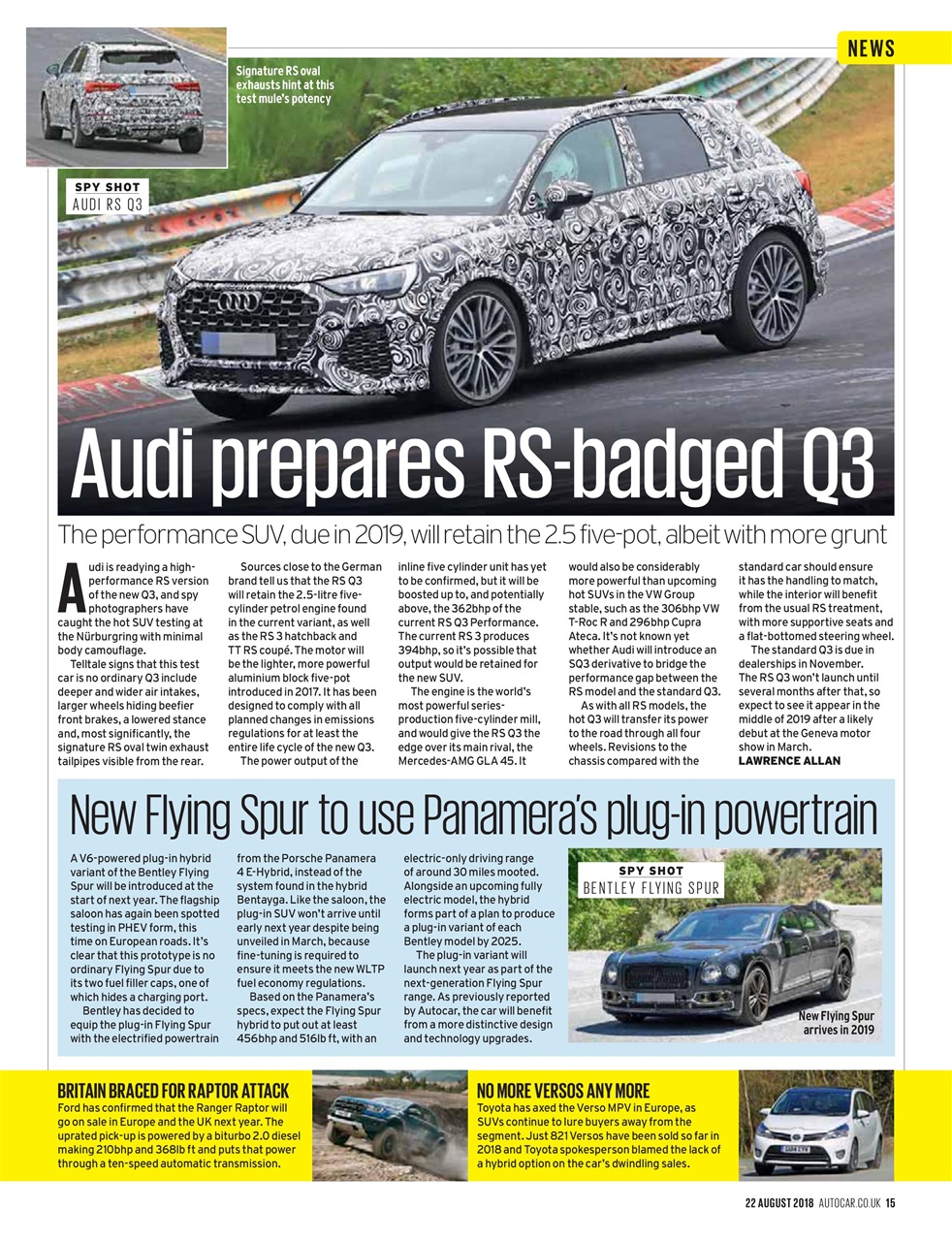 Autocar Preview Pages