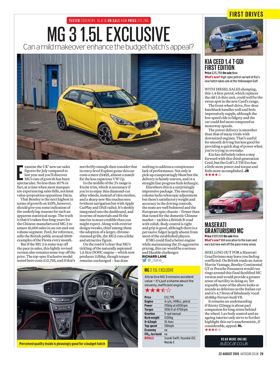 Autocar Preview Pages