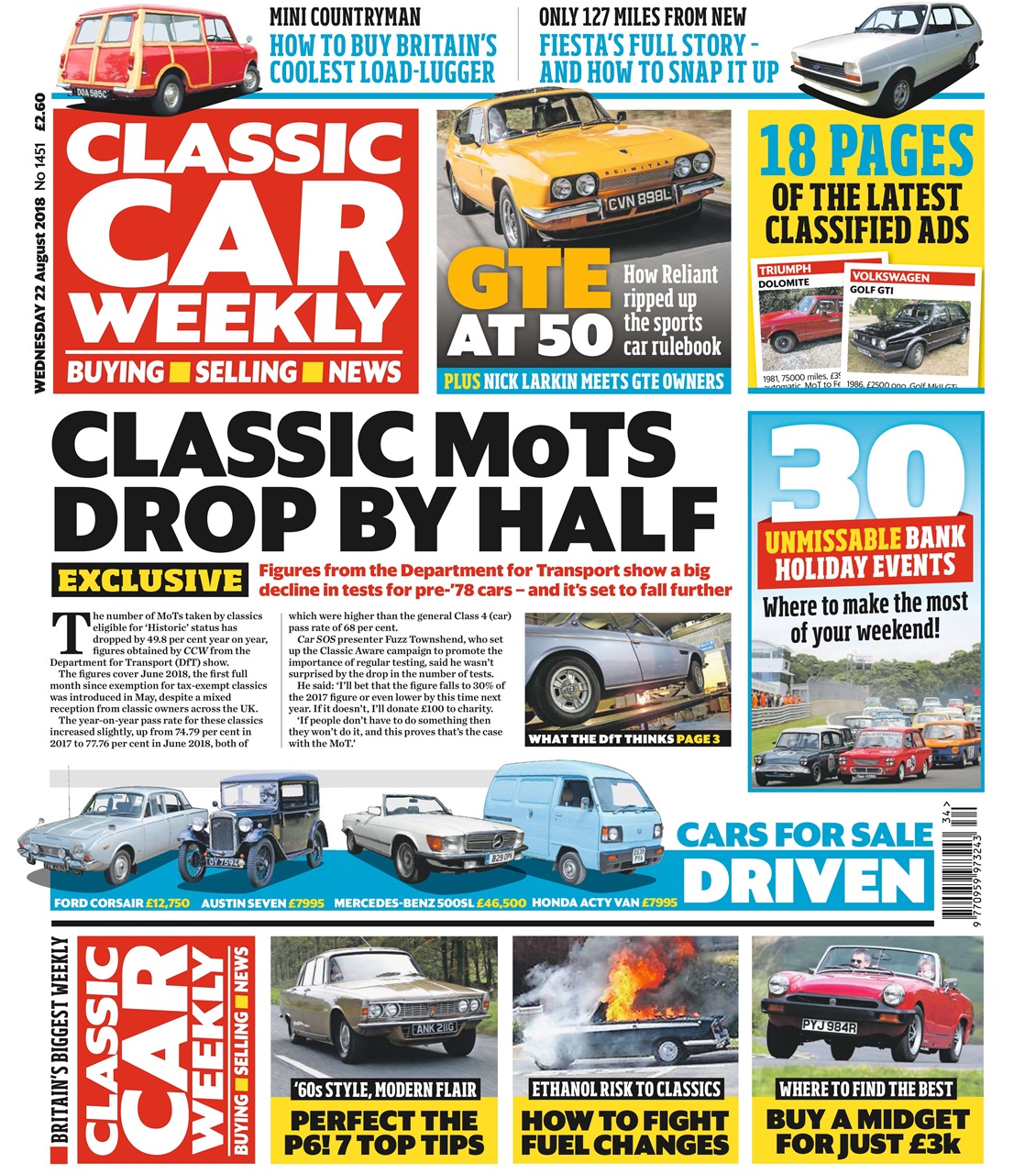 Classic Car Weekly Preview Pages