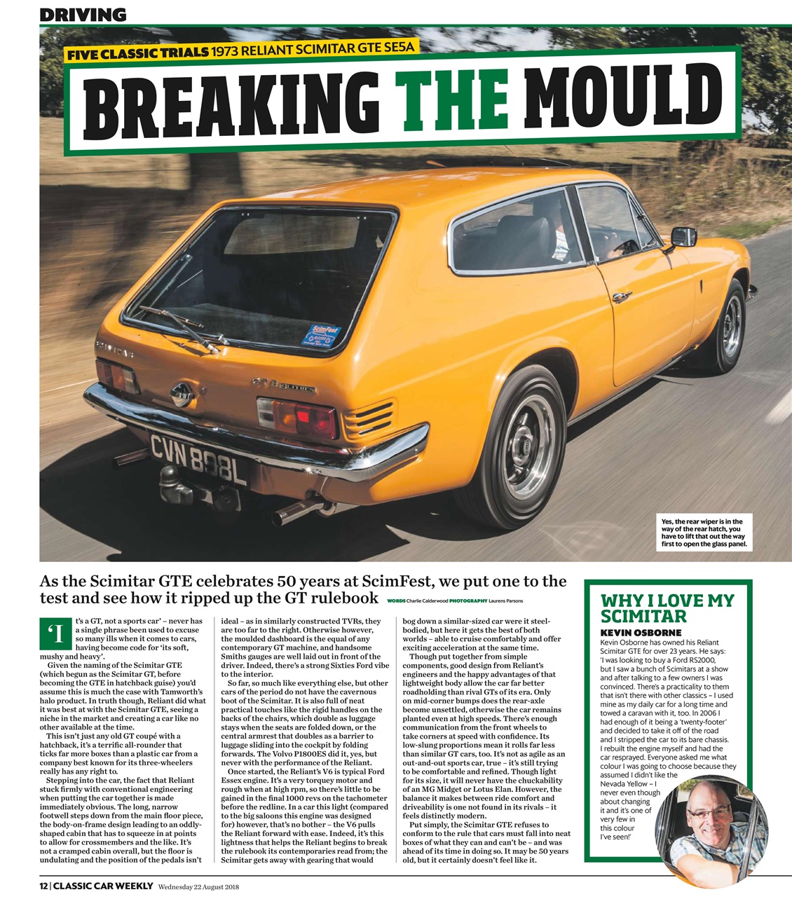 Classic Car Weekly Preview Pages